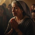 A importância da oração na vida de Maria